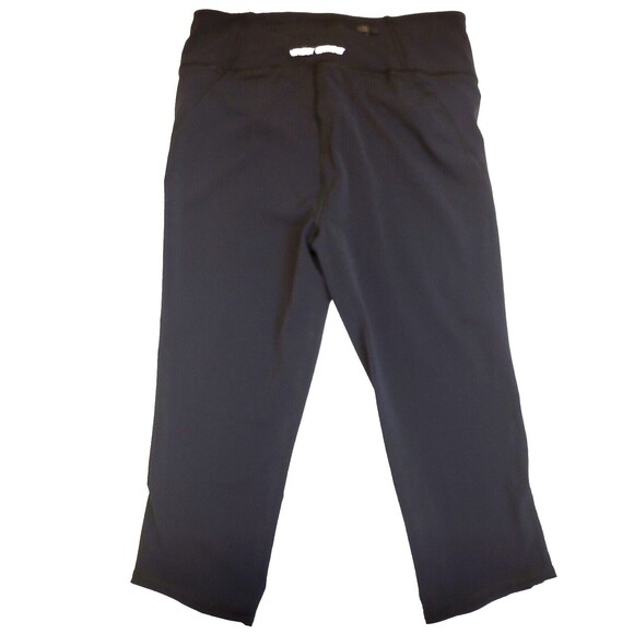 Under Armour Black High Rise Capri SM/P Athletic Women Pants/Leggings - Picture 6 of 9